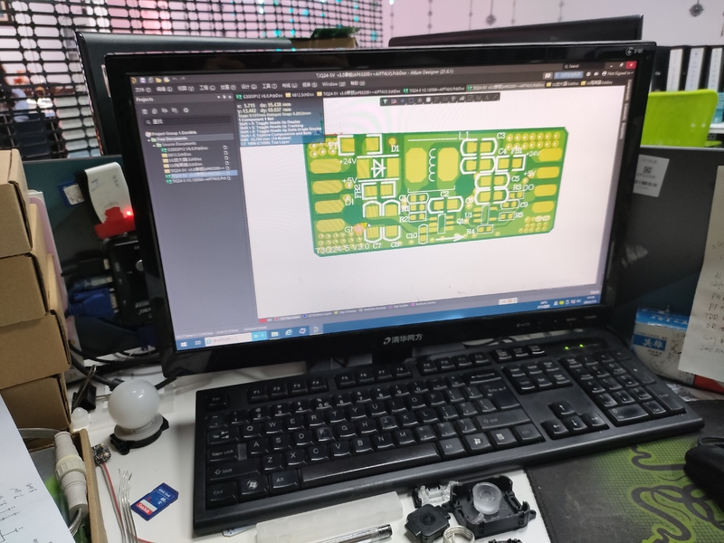 Shenzhen Xinhe Lighting Optoelectronics Co., Ltd. manufacturer production line