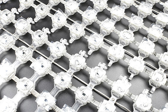 IP67 Waterproof RGB SMD3535 High Brightness LED Mesh Screen for Outdoor Advertising Video Wall Display