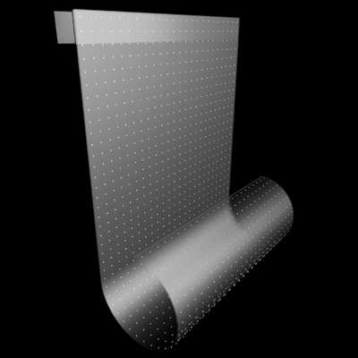 RGBW P20 Flexible Transparent LED Film Screen For Retail Store / Shopping Mall