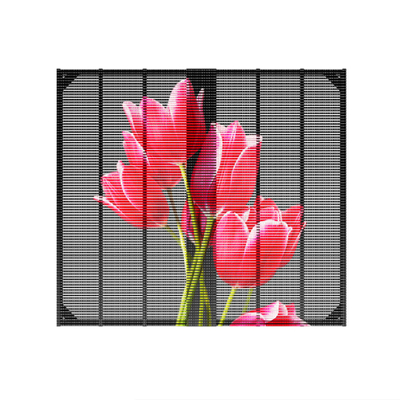 SMD2020 LED Grille Screen IP67 LED Mesh Video Wall 5V Voltage OEM