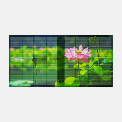 Indoor Transparent LED Display Screen SMD2020 LED Glass Window LED Display For Advertisement Mall