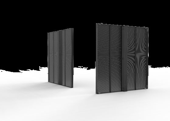 Advertising Curtain P3.9 Led Grid Screen 500*1000mm Flexible Soft Transparent Window Led Screen