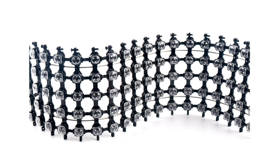 1m*1m LED Mesh Screen 70% Transparency Rate P50 Pixel Pitch LED Screen ODM OEM