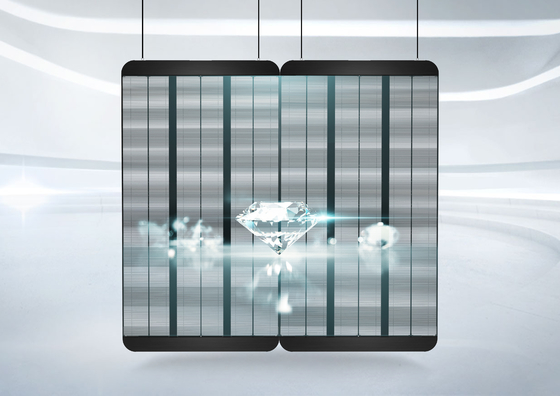 SMD2020 LED Grille Screen 800CD Customized for Building Decoration