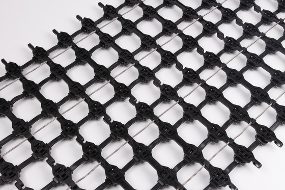 IP67 Waterproof LED Mesh Screen 25mm DMX512 LED Grid Display For Advertising