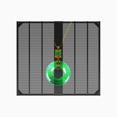 6000CD High Brightness LED Grille Screen 240W Average Power For Building Wall Display