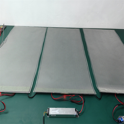 High Definition P6 Adhesive Transparent LED Display  , Super Slim Transparent LED Display Film