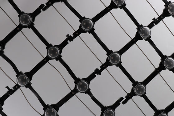 LED Mesh Screen P62.5 Video Wall Display Flexible Transparent Curtain for Shopping Mall Stadium Outdoor Advertising