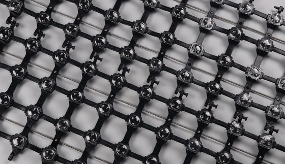 IP67 Waterproof RGB SMD3535 High Brightness LED Mesh Screen for Outdoor Advertising Video Wall Display