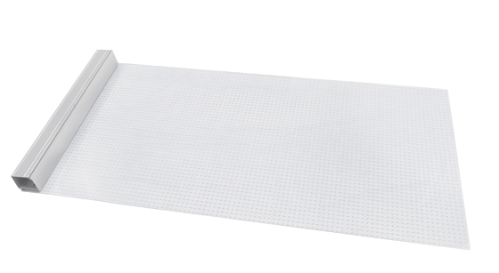 P4 High Transparency Flexible LED Film Screen Customized For Shop Glass Windows