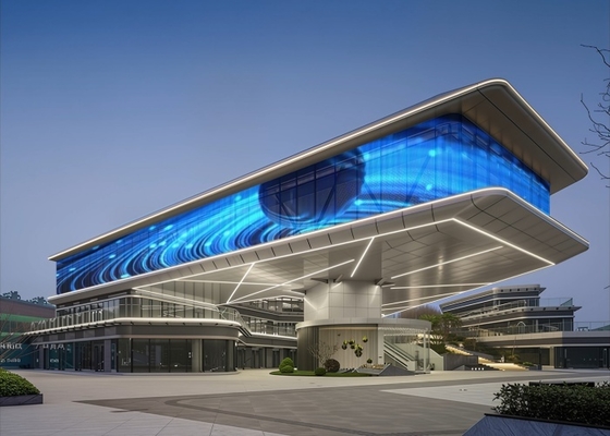 Indoor advertising Flexible Transparent Display Screen P6 LED Display Film