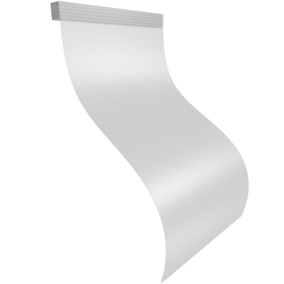 P8 High Brightnes DC5V IP67 LED Transparent Film Screen For Glass Curtain Walls