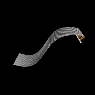 P4 DC5V Transparent LED Display Screen , 3000cd/m2 High Brightness Glass LED Screen