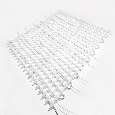 PC DMX512 SMD5050 LED Mesh Display P50 For Outdoor Buildings Easy Installation