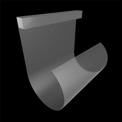 High Transparency P4 Flexible LED Display Screen Glass Transparent LED Window Display