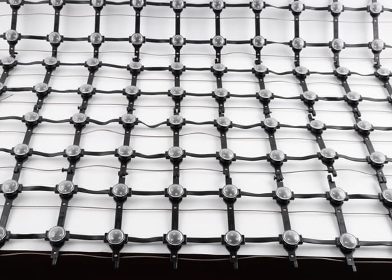  LED Pixel Mesh Screen 3PCS 3535SMD P100 Fully Color RGB Flexible Pixel Light 12V for Landscape