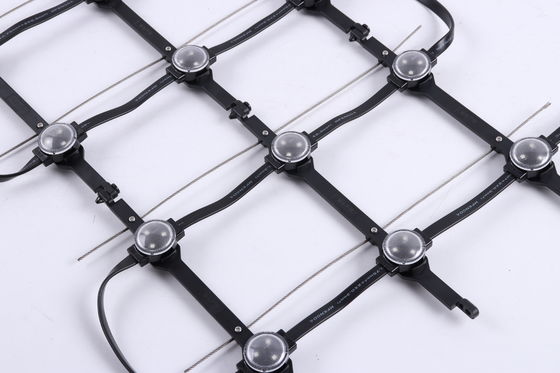 Shopping Mall P143 DC12V Mesh Advertising Billboard Glass Window Curtain Video Wall Transparent Led Display Screen