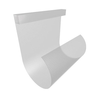 Indoor LED Transparent Film Screen Self-Adhesive Flexible P10 Advertising Display on Glass