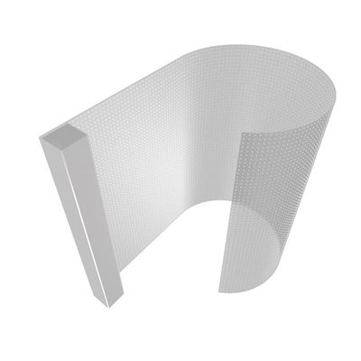 Ultra-Thin Led Transparent Screen Film  P20 Crystal Display on Commerical Window Glass