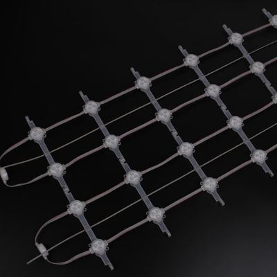 P125 Programmable DC12V RGB Flexible Led Mesh Curtain Led Mesh Display Foldable Outdoor Led Net Screen Curtain