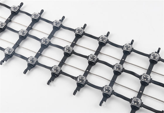 P83 DMX512 SMD3535 RGB LED Mesh Screen IP67 Outdoor 12V 108W