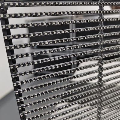 High Definition Customizable LED Grille Screen for Indoor Outdoor Advertising Waterproof Energy Efficient PC Point Lights