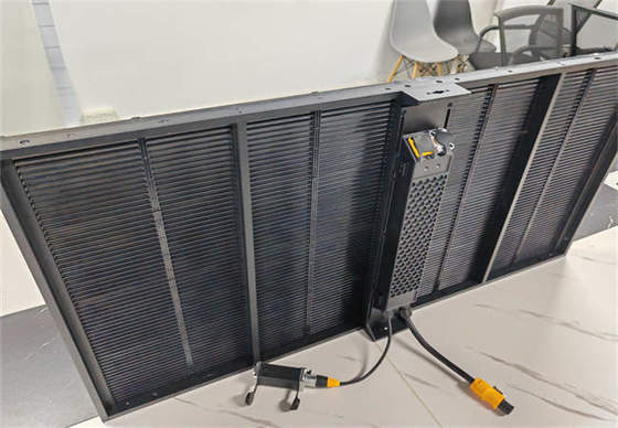 P3.9 High Transparency LED Grille Panel 600-800cd Brightness for Indoor Advertising Screen