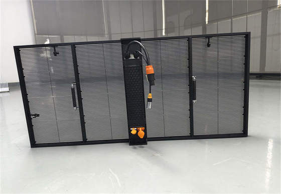 P3.9 High Transparency 500*1000mm LED Grille Panel 2000cd Brightness for Indoor Advertising Screen