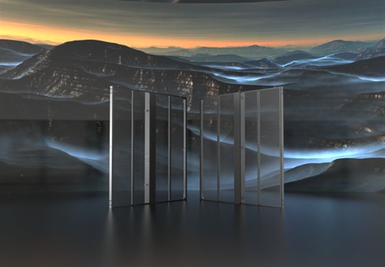 Indoor P3.9 1000*500mm Energy Saving High Transparency Easy Install Transparent LED Display Screen Wall