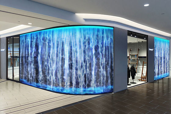 1000*1000mm Customizable P3.9 1800-2000cd Size Addressable RGB Smart LED Pebble/Seed Pixel Matrix Flexible IP67 Pixels Outdoor LED Pixel Grid Screen Light