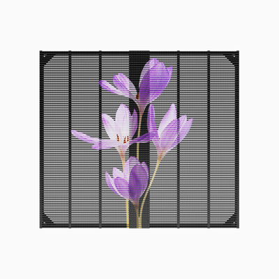 High Brightness See Through P2.6 500*1000mm Grille Large Indoor LED Advertising Display 4500cd Panel Screen