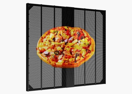 Transparent Grille Display Screen P2.6 500*500mm 4500cd Indoor LED Video Wall for Advertising
