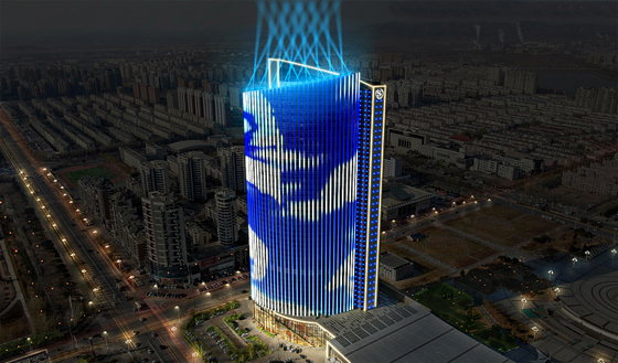 P143 SMD3535 RGB LED Mesh Screen Waterproof IP67 DC12V Outdoor Pixel Display for Subway Advertising