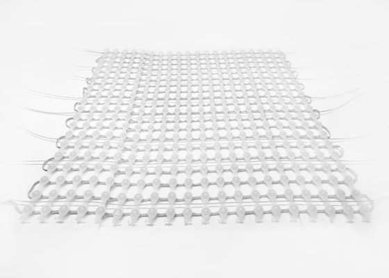 P50 Programmable Flexible LED Strip Curtain LED Mesh Display DC12V Foldable Outdoor Led Net Screen Curtain