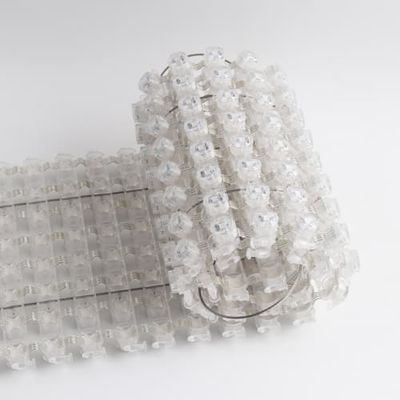 High Brightness Transparent Flexible LED Display Film Outdoor Application Glass Window and LED Screen