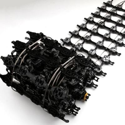 Outdoor P50 Led Mesh Video Curtain IP67 Waterproof DC12V RGB Pixel Led Grid Display Screen