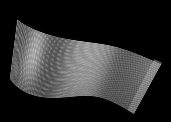 Led Transparent Film Screen P5 Flexible Transparency Crystal Flexible Windows Self Adhesive for Shopping Mall Glass