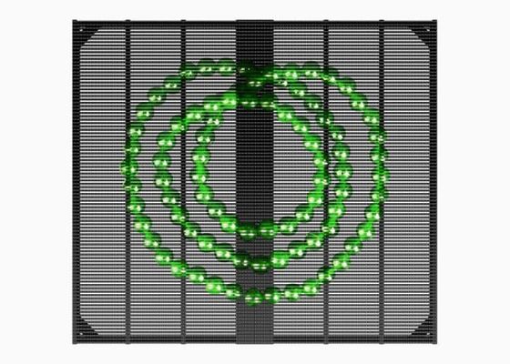 P3.9 Indoor Transparent Led Grille Screen 500x500mm Transparent Led 2000cd for Shopping Malls