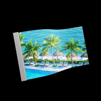 Super Thin High-Brightness Indoor Transparent Flexible LED Film P6 Crystal Transparent LED Film Screen for Glass