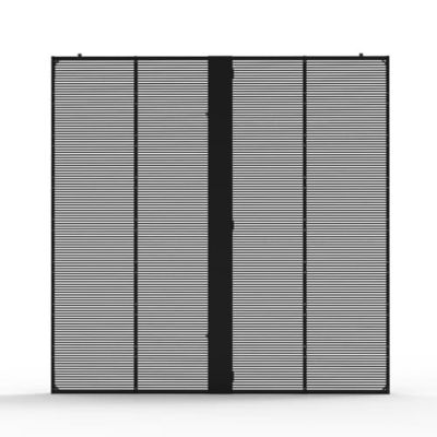 P4 High Transparency Flexible LED Display Screen Glass Window Indoor Advertising Led Transparent Film