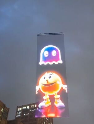 P25 Flying LED Screen Outdoor LED Film Screen 5V for Drone Show Performances Advertising Video Display Screen