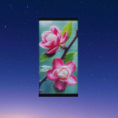 P20 Dynamic Sky Ads Drone Flying LED Screen Featuring the Programmable LED Mesh Technology