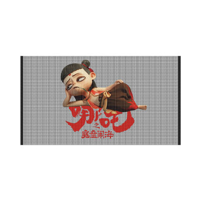 P6.25 3D Ultra-thin Custom Flexible Led Transparent Screen 5V 5000CD Holographic Screen  Smart Control Glass Wall Video Dispaly