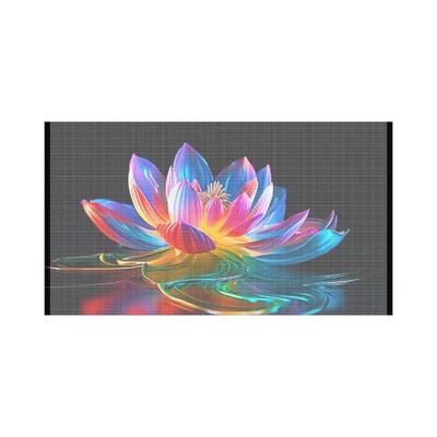 P2.5 10000CD High Brightness DC12V Flexible Holographic LED Display for Glass Curtain Wall