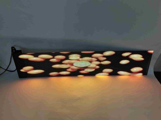 Indoor Vstar P20 Strips Flexible Self Adhesive Holographic Invisible Transparent Led Reefilm Display Screen