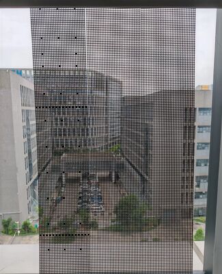 Holographic  HD Indoor P6.25  Transparent LED Advertising Screen with Phone Support for Animation & Graphics Video Wall