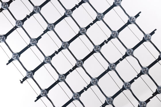 High Quality P125 30mm Outdoor LED Mesh Screen IP67 Waterproof Commercial Grade for Building Facade