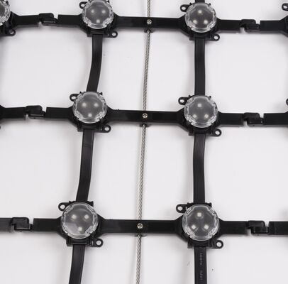 125mm IP67 Outdoor LED Mesh Display Waterproof High Strength Screen with Imported Long Lifespan Lamp Beads