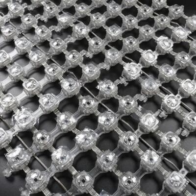 RGBW 12V High Resolution LED Mesh Screen for Outdoor Stage Shows and Building Facade Advertising 