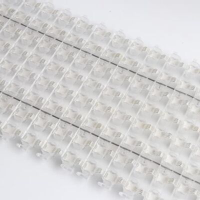 12V P31 RGB Flexible LED Mesh Screen IP67 Waterproof Suitable for Outdoor Advertising Building Facades and Event Decoration
